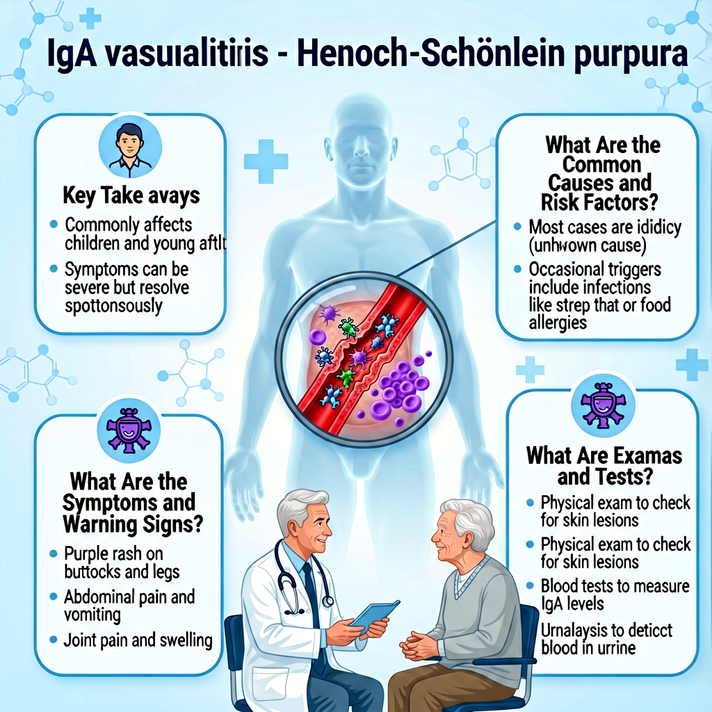 IgA vasculitis – Henoch-Schonlein purpura