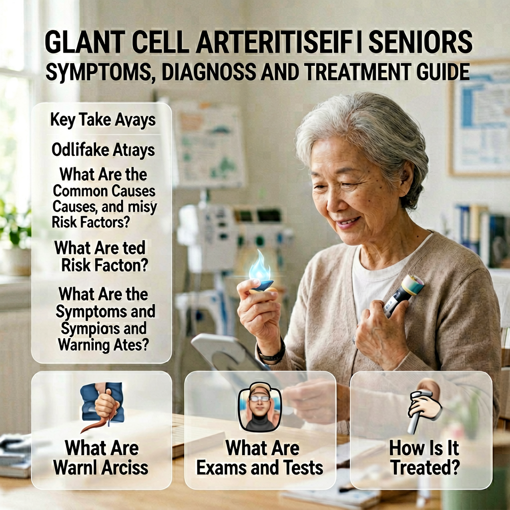Giant Cell Arteritis in Seniors: Symptoms, Diagnosis and Treatment Guide