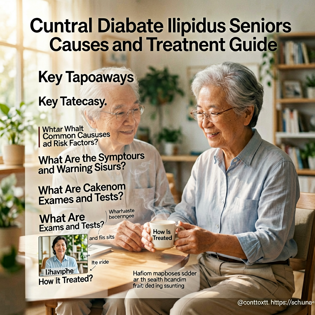 Central Diabetes Insipidus in Seniors: Causes and Treatment Guide