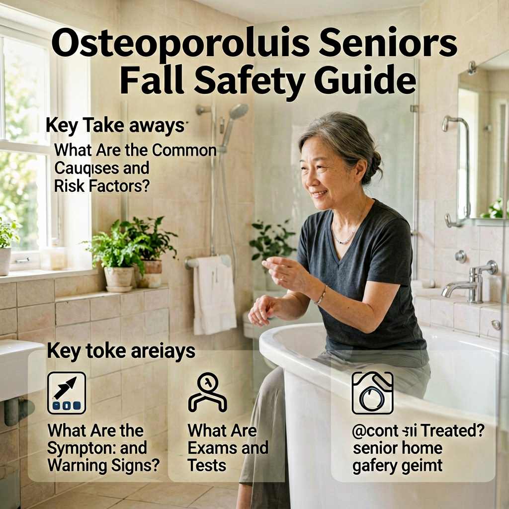 Osteoporosis in Seniors: Causes, Prevention and Fall Safety Guide