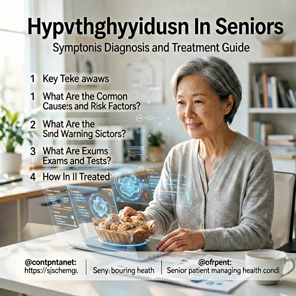 Hypothyroidism in Seniors: Symptoms, Diagnosis and Treatment Guide