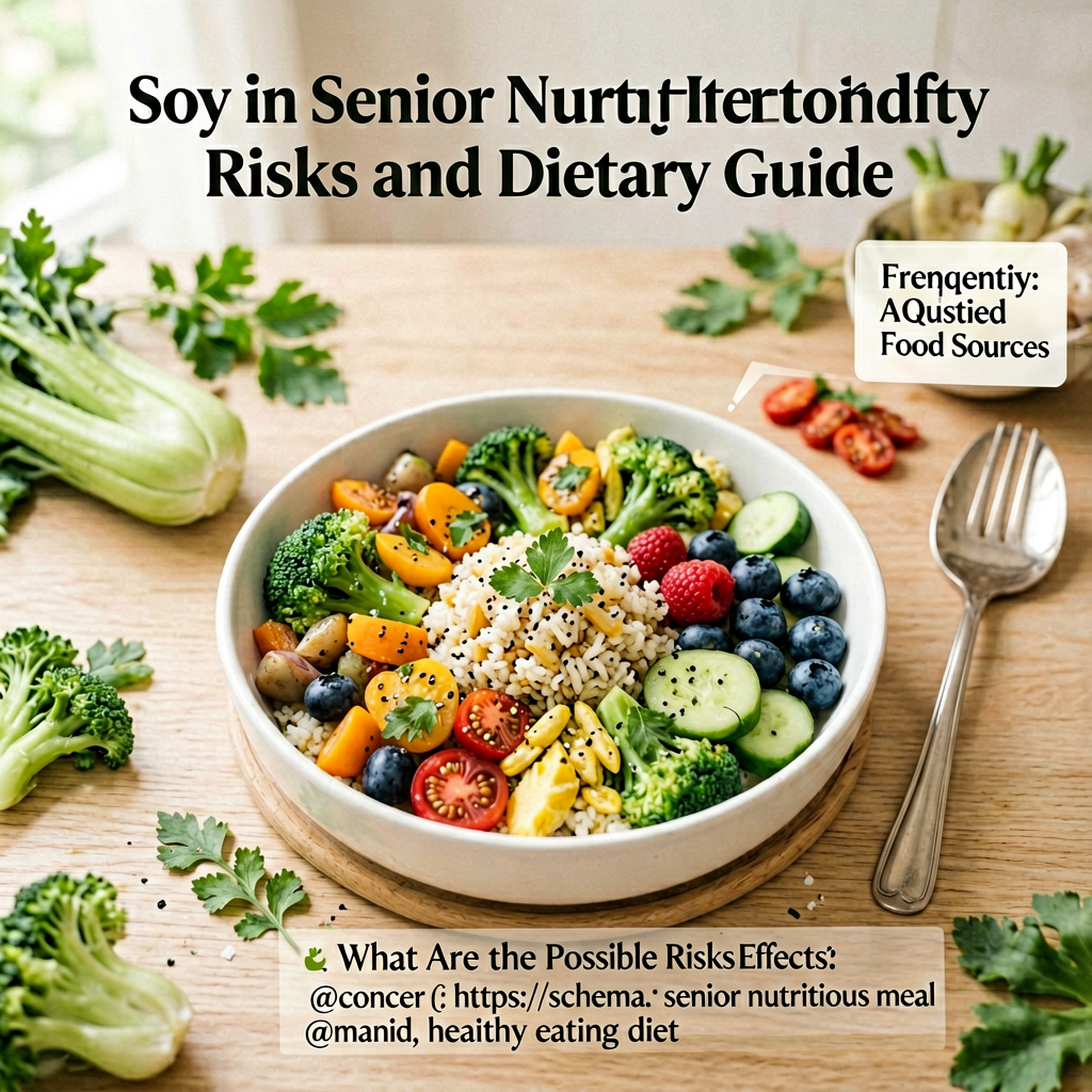 Soy in Senior Nutrition: Benefits, Risks and Dietary Guide
