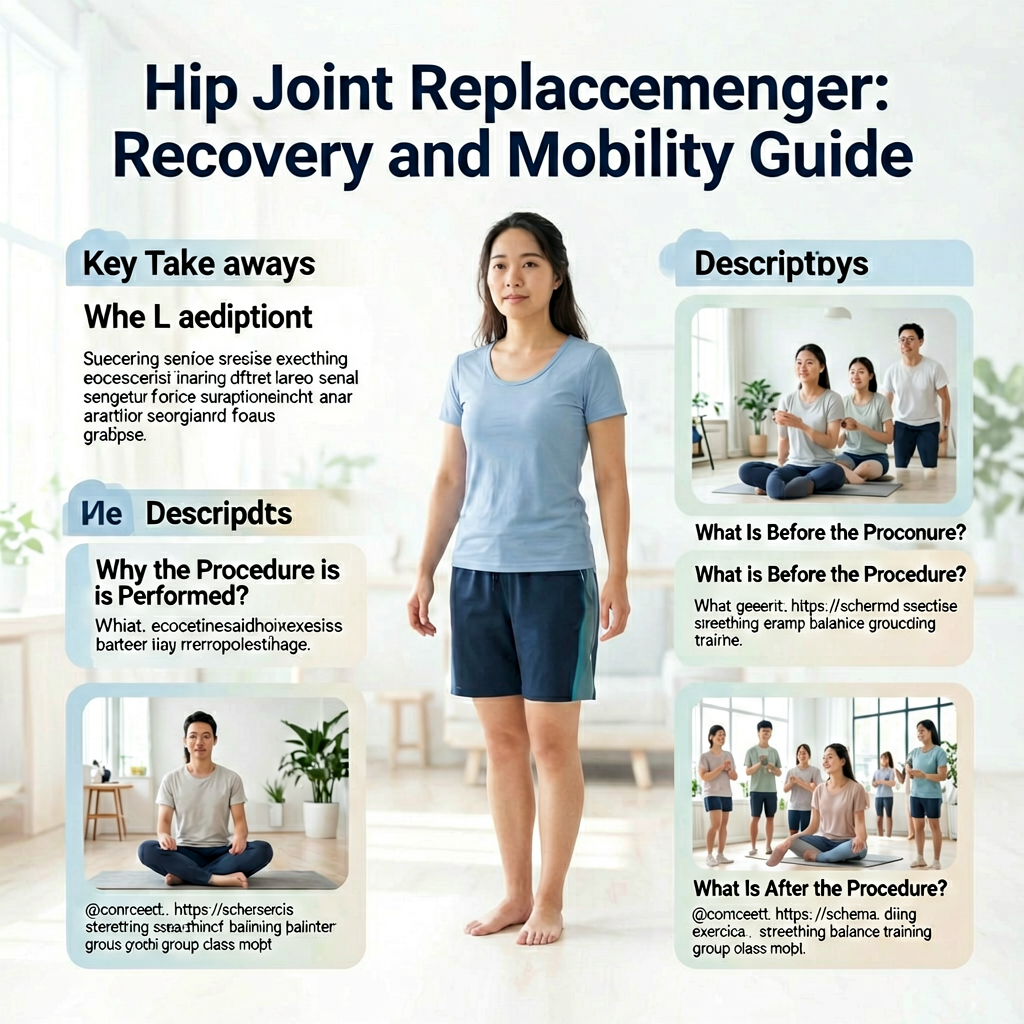 Hip Joint Replacement in Seniors: Surgery, Recovery and Mobility Guide