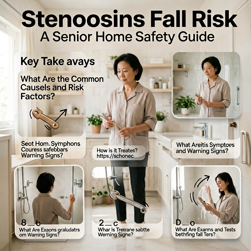 Spinal Stenosis and Fall Risk: A Senior Home Safety Guide
