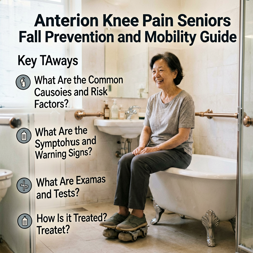 Anterior Knee Pain in Seniors: Fall Prevention and Mobility Guide