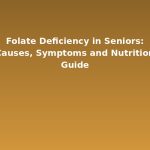 Folate Deficiency in Seniors: Causes, Symptoms and Nutrition Guide