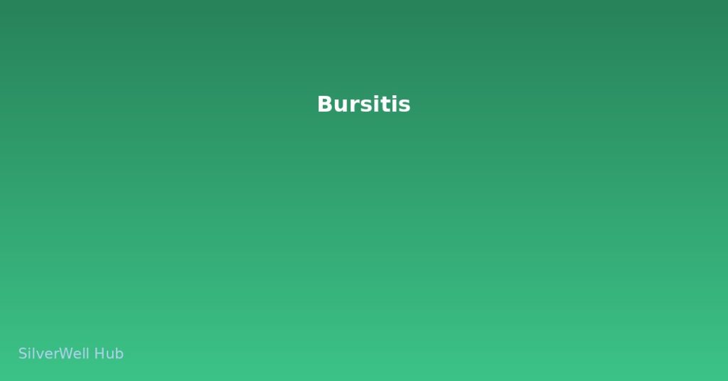Bursitis