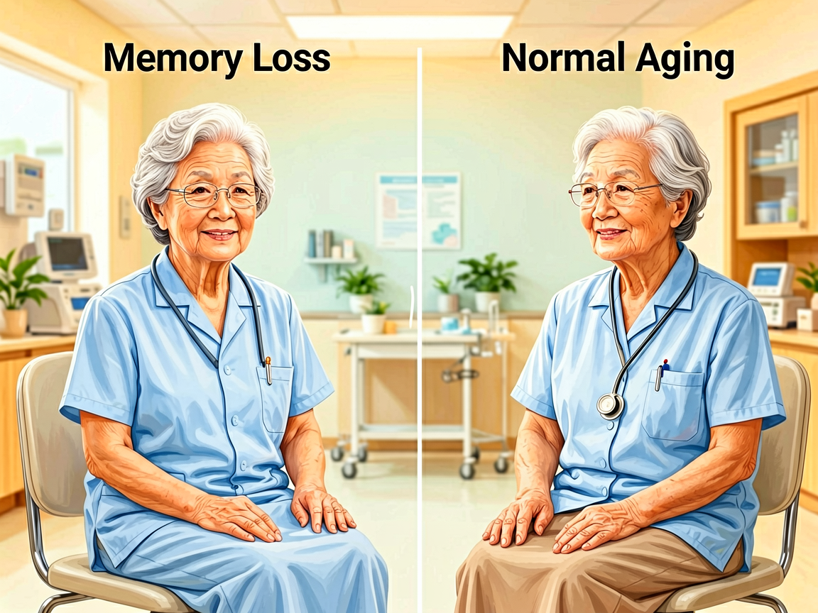 Memory Loss vs Normal Aging Differences