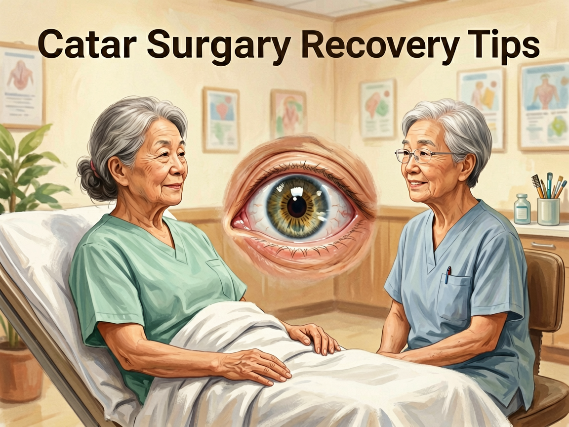Cataract Surgery Recovery Tips