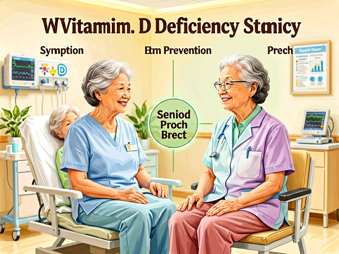 Vitamin D Deficiency in Seniors Symptoms and Prevention