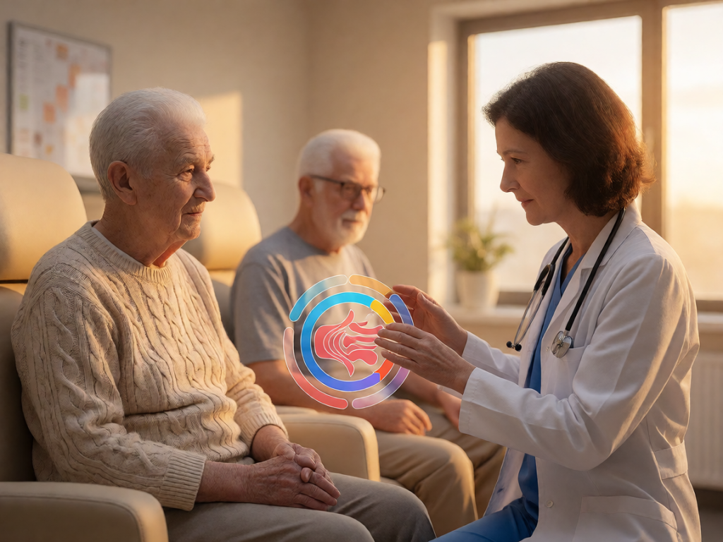 Senior health guide about Medication Safety at - medical illustration