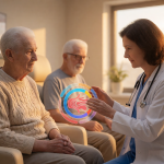 Senior health guide about Medication Safety at - medical illustration