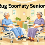 Senior health guide about Rug and Floor - medical illustration