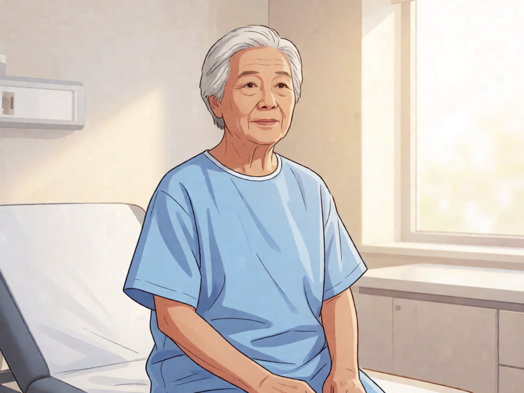 Senior health guide about Social Isolation and - medical illustration