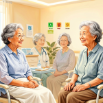 Senior health guide about Tinnitus in Seniors - medical illustration