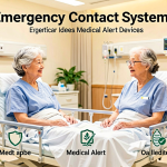Senior health guide about Emergency Contact Systems - medical illustration