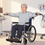Senior health guide about Seated Upper Body - medical illustration