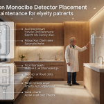 Senior health guide about Carbon Monoxide Detector - medical illustration