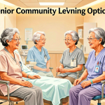 Senior health guide about Senior Community Living - medical illustration