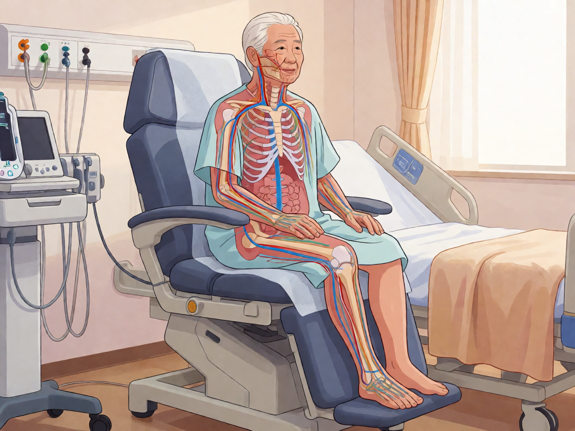 Senior health guide about Addressing Nutrient Deficiencies - medical illustration
