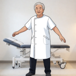 Senior health guide about Balance Drills to - medical illustration