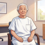 Senior health guide about Social Isolation Impact - medical illustration