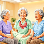 Senior health guide about Thyroid Disorders in - medical illustration