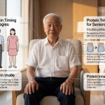 Senior health guide about Aquatic Therapy Exercises - medical illustration