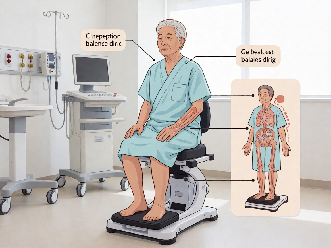 Senior health guide about Proprioception Drills for - medical illustration