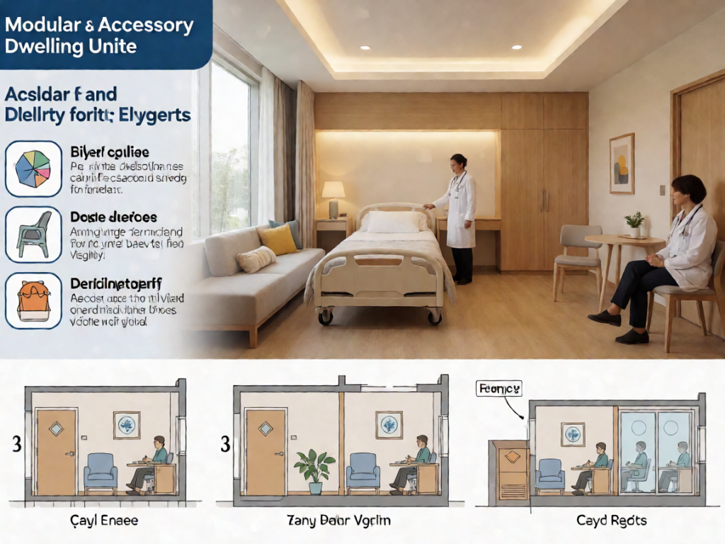 Senior health guide about Modular and Accessory - medical illustration