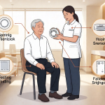 Senior health guide about Smoke Detector Testing - medical illustration