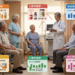 Senior health guide about Polypharmacy Risks for - medical illustration