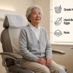 Senior health guide about High-Protein Snack Ideas - medical illustration