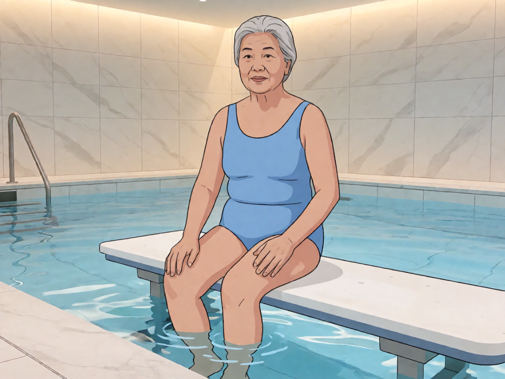 Senior health guide about Remote Patient Monitoring - medical illustration
