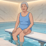 Senior health guide about Remote Patient Monitoring - medical illustration