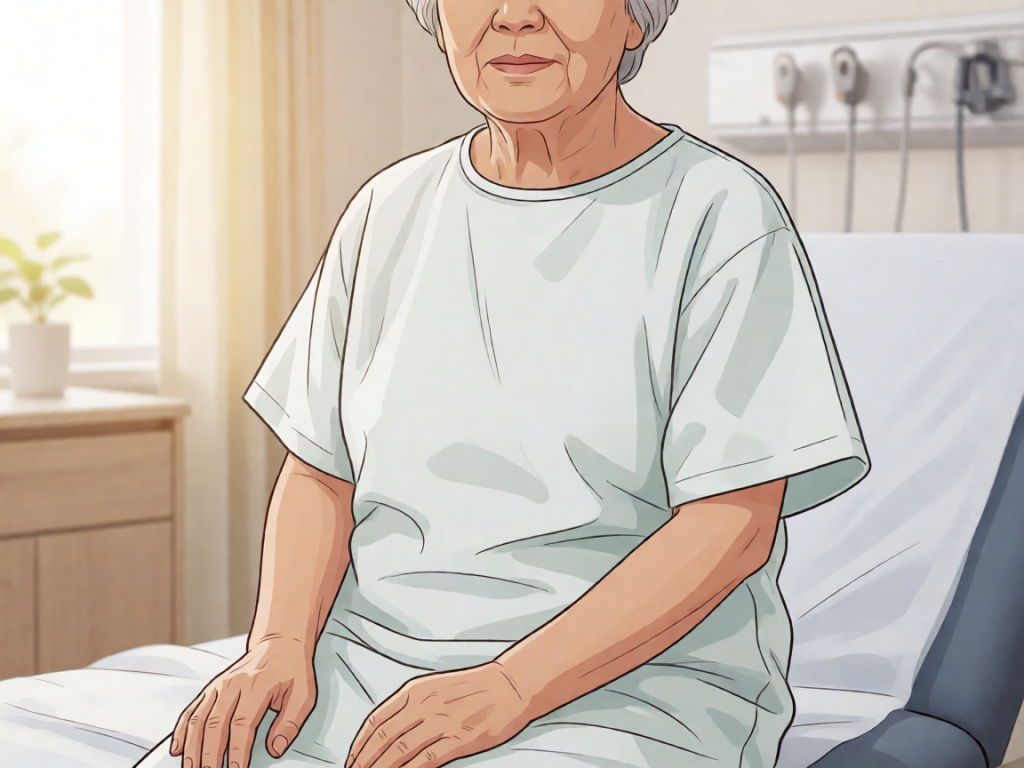 Senior health guide about Recognizing Early Malnutrition - medical illustration