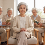 Senior health guide about Managing Dementia Wandering - medical illustration
