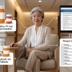 Senior health guide about Medication Reconciliation After - medical illustration