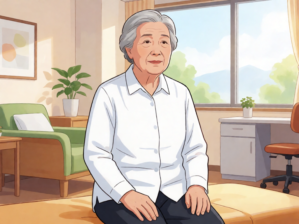 Senior health guide about Hydration Risks for - medical illustration