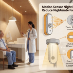 Senior health guide about Motion Sensor Night - medical illustration