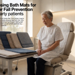 Senior health guide about Choosing Bath Mats - medical illustration
