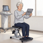 Senior health guide about Virtual Pilates Sessions - medical illustration
