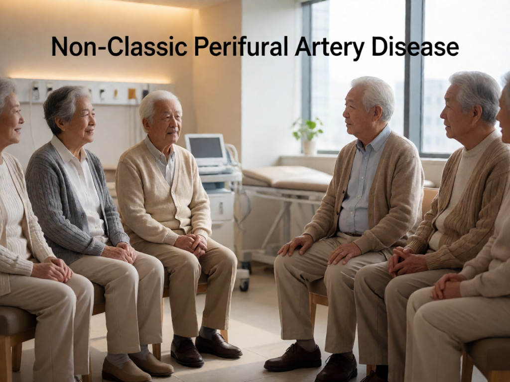 Senior health guide about Non-Classic Peripheral Artery - medical illustration