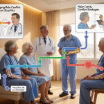 Senior health guide about Sibling Caregiving Role - medical illustration
