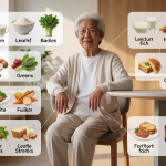 Senior health guide about Calcium Sources for - medical illustration