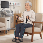 Senior health guide about Seated Resistance Band - medical illustration