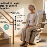 Senior health guide about Stairway Handrail Height - medical illustration