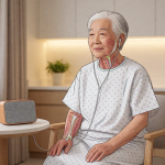 Senior health guide about Music Listening Strategies - medical illustration