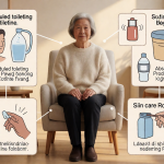 Senior health guide about Nighttime Incontinence Management - medical illustration