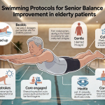 Senior health guide about Swimming Protocols for - medical illustration